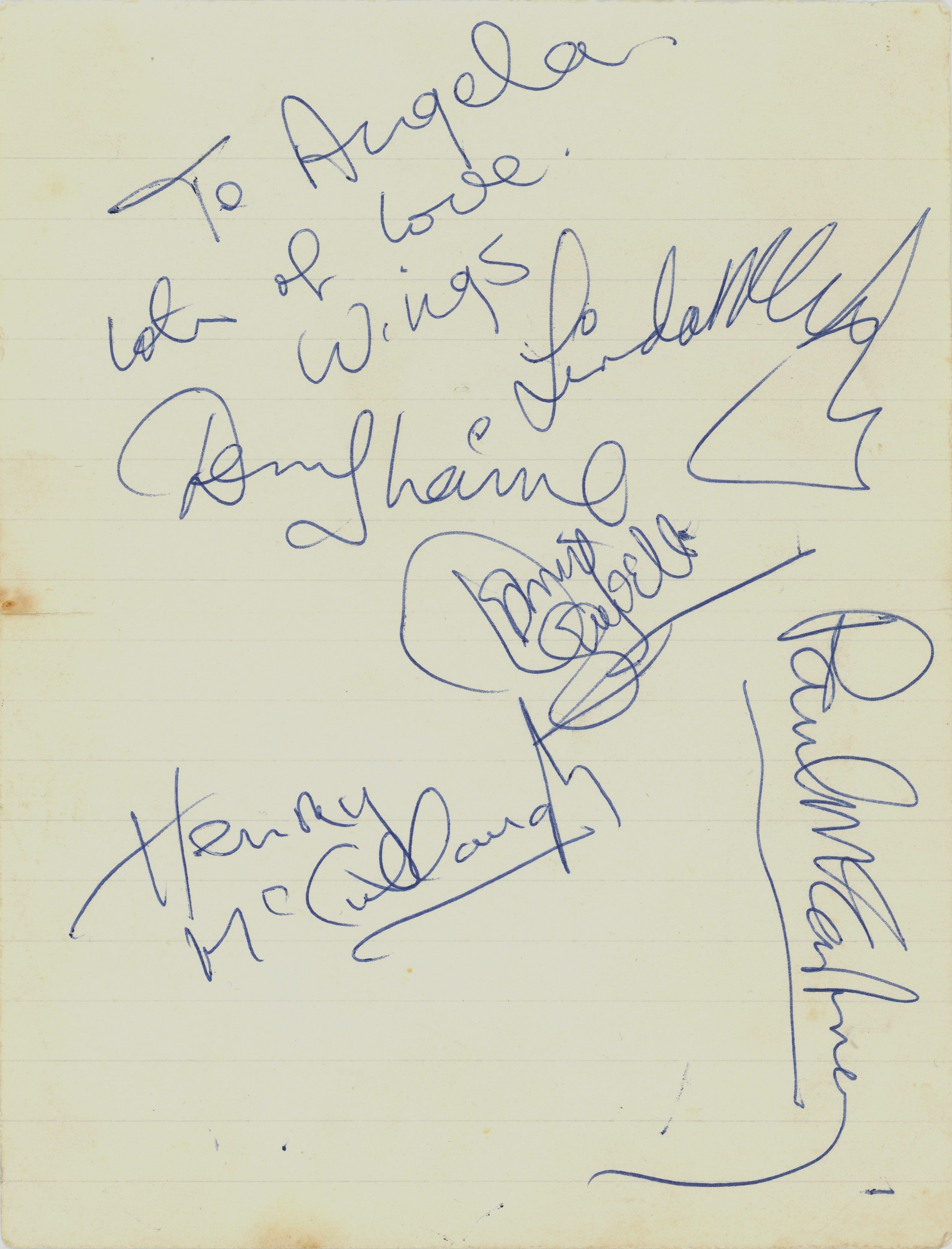 Paul McCartney and Wings