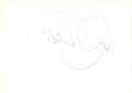 Robert plant Autograph 1983