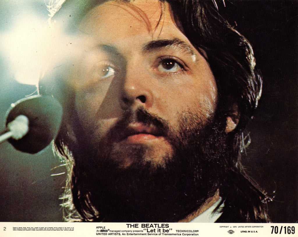 Part set of “Let It Be” lobby cards