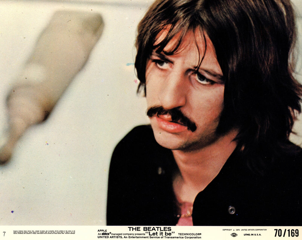 Part set of “Let It Be” lobby cards