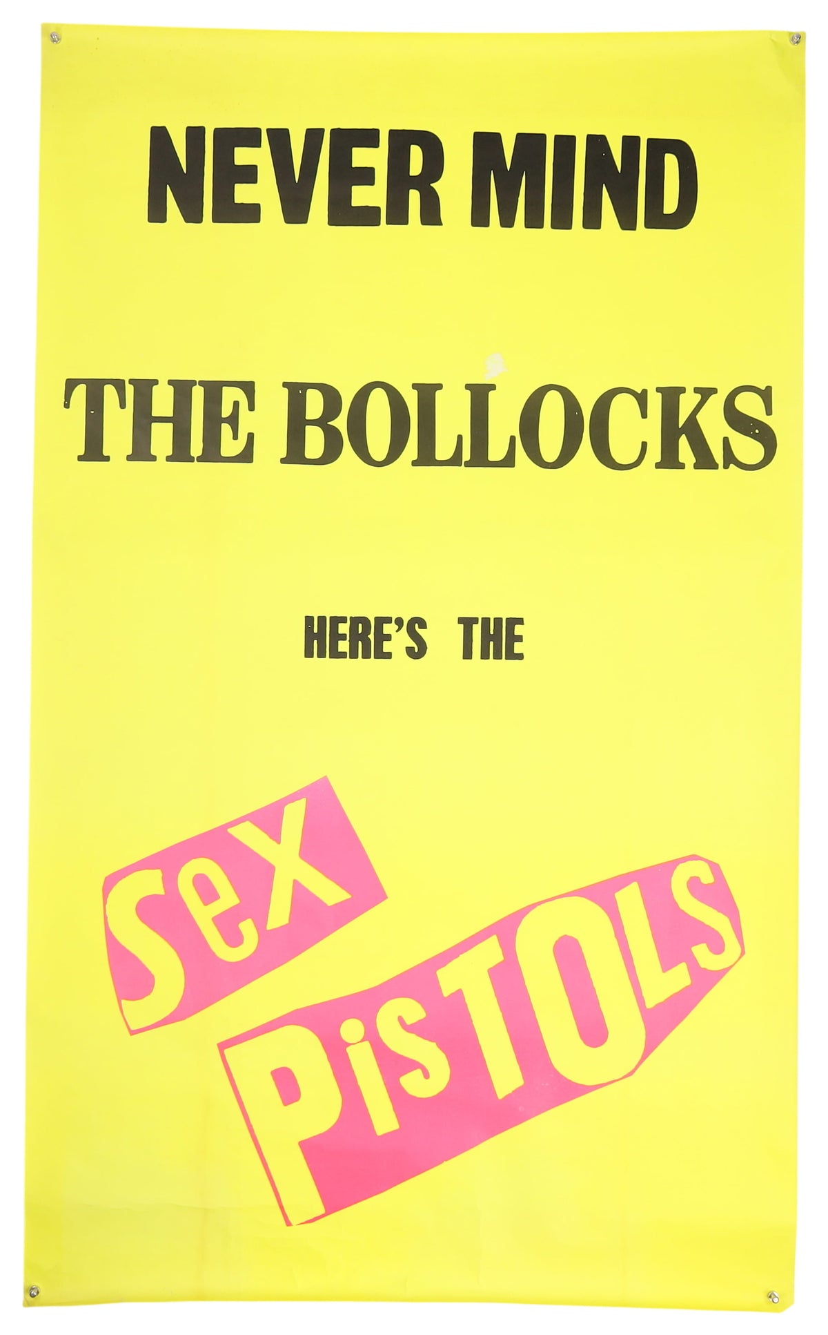 The Sex Pistols 1977 promotional poster