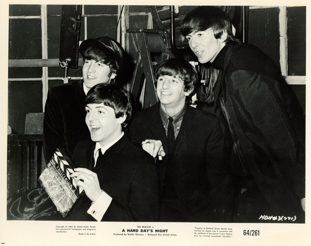 The Beatles “A Hard Day’s Night” lobby card set