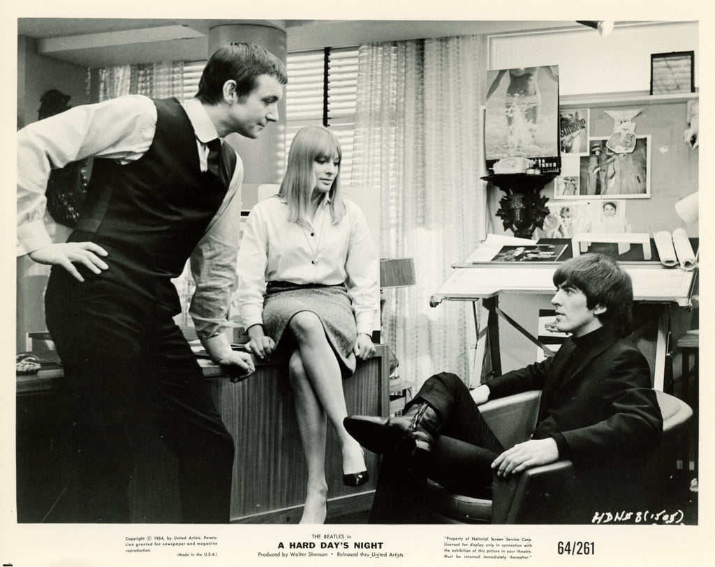 The Beatles “A Hard Day’s Night” lobby card set