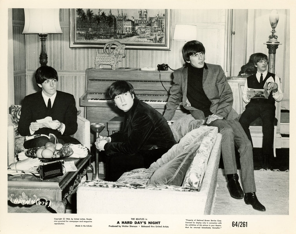 The Beatles “A Hard Day’s Night” lobby card set