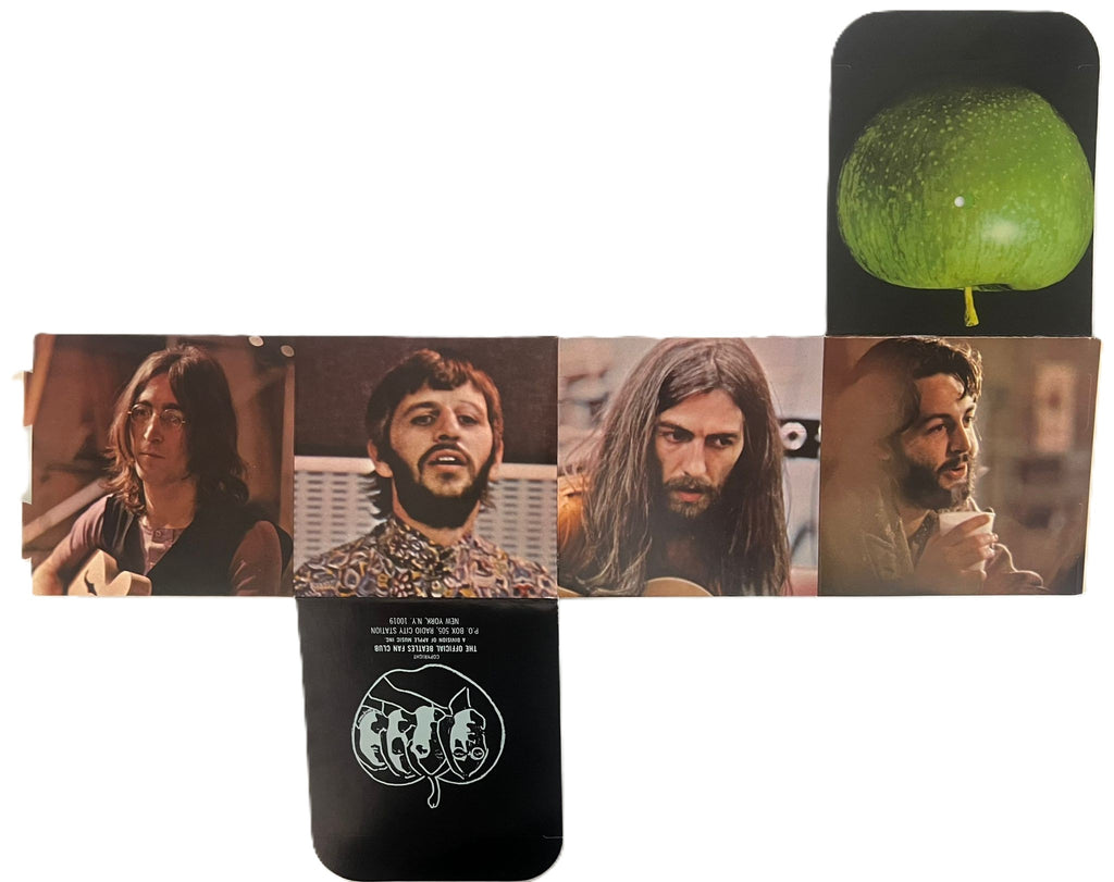 Beatles USA fan club cube 1969 and Envelope