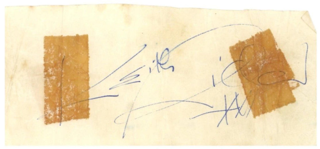 Keith Richards Autograph 1963