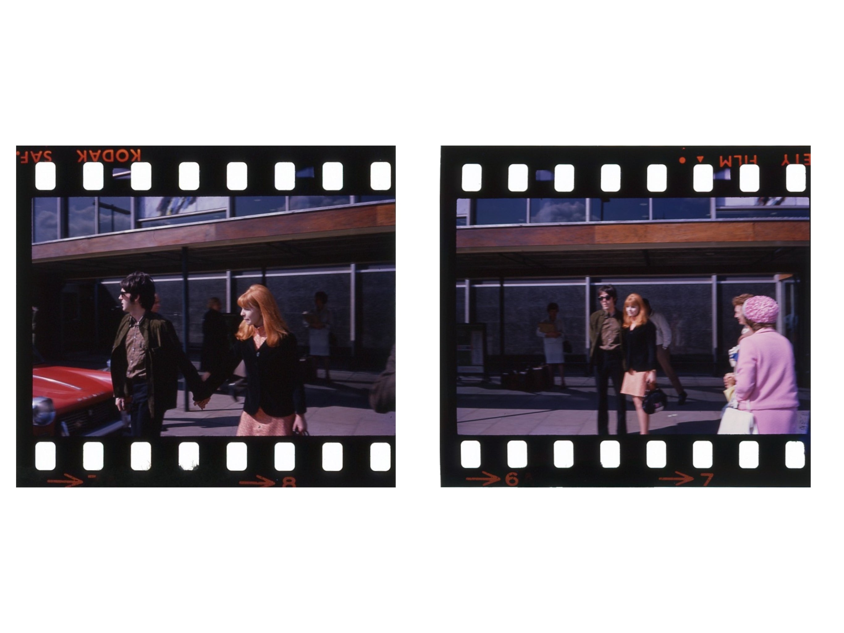 Paul McCartney & Jane Asher — Original 35mm Colour Transparencies, 28th May 1967