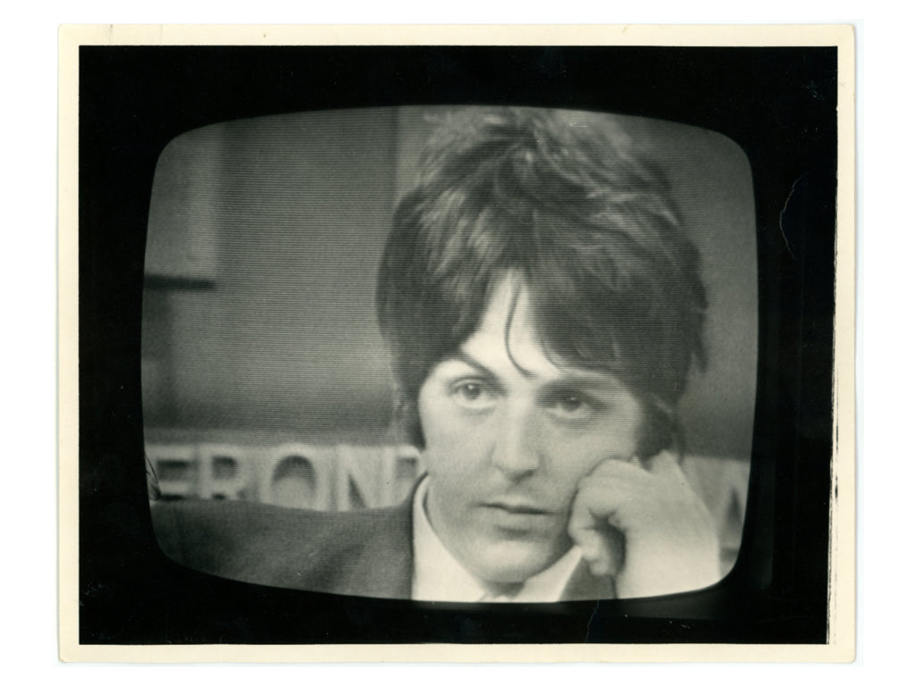 Paul McCartney 1968 interview Photograph
