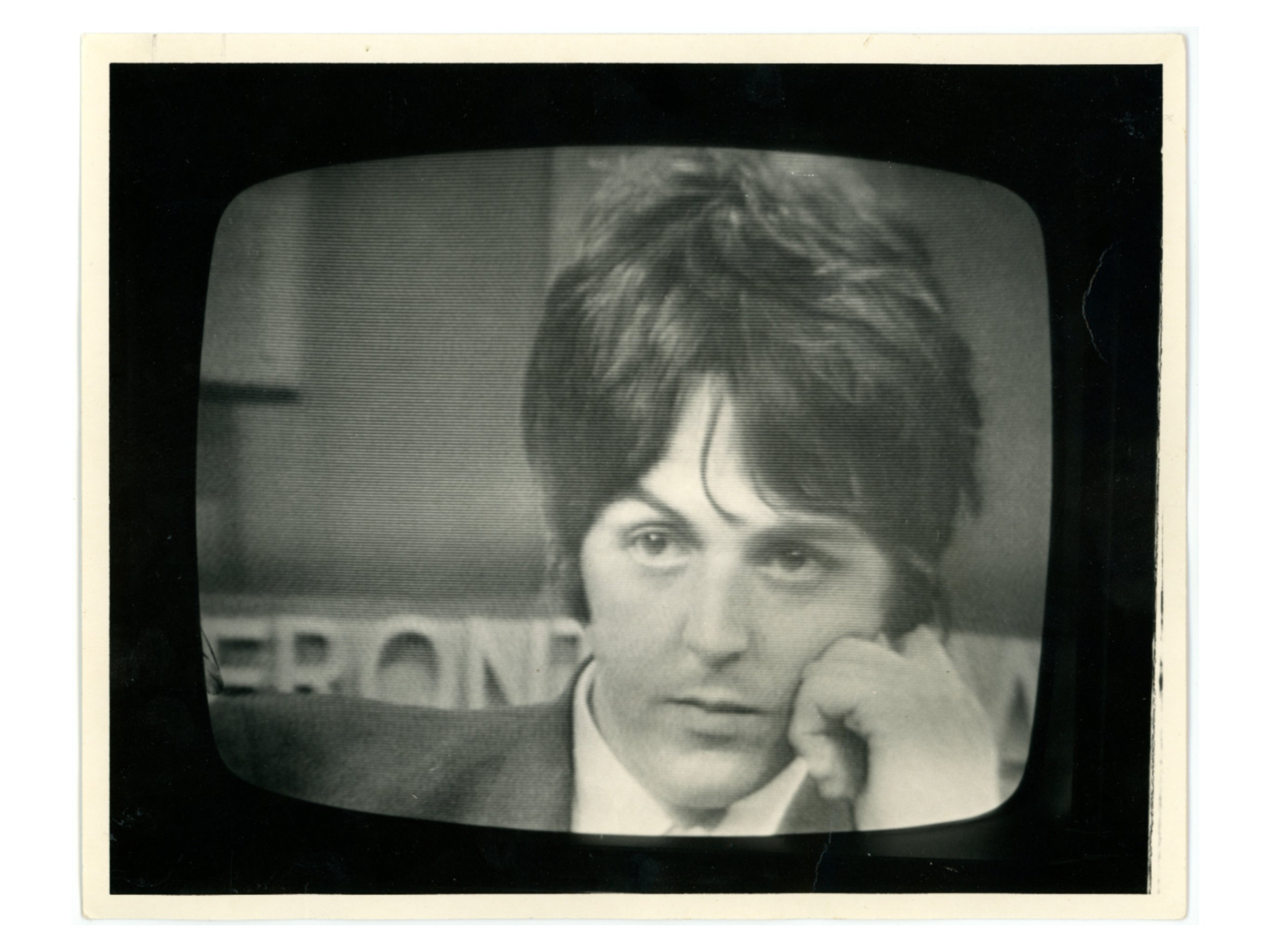 Paul McCartney 1968 interview Photograph