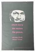 Chuck Berry Falmer House concert poster 1967