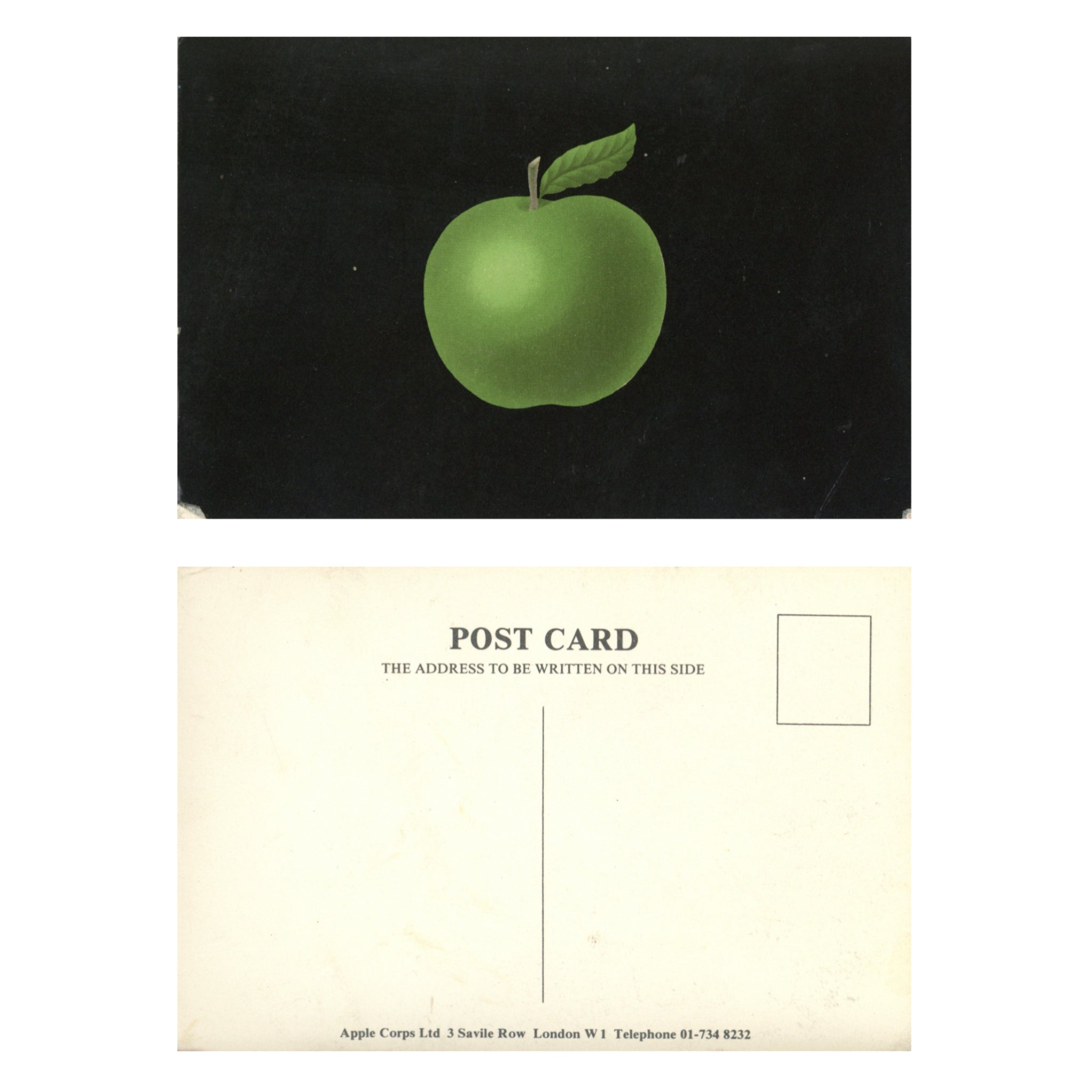 Apple Corps Ltd. promotional postcard 1960s