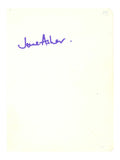 Jane Asher Autograph 1964