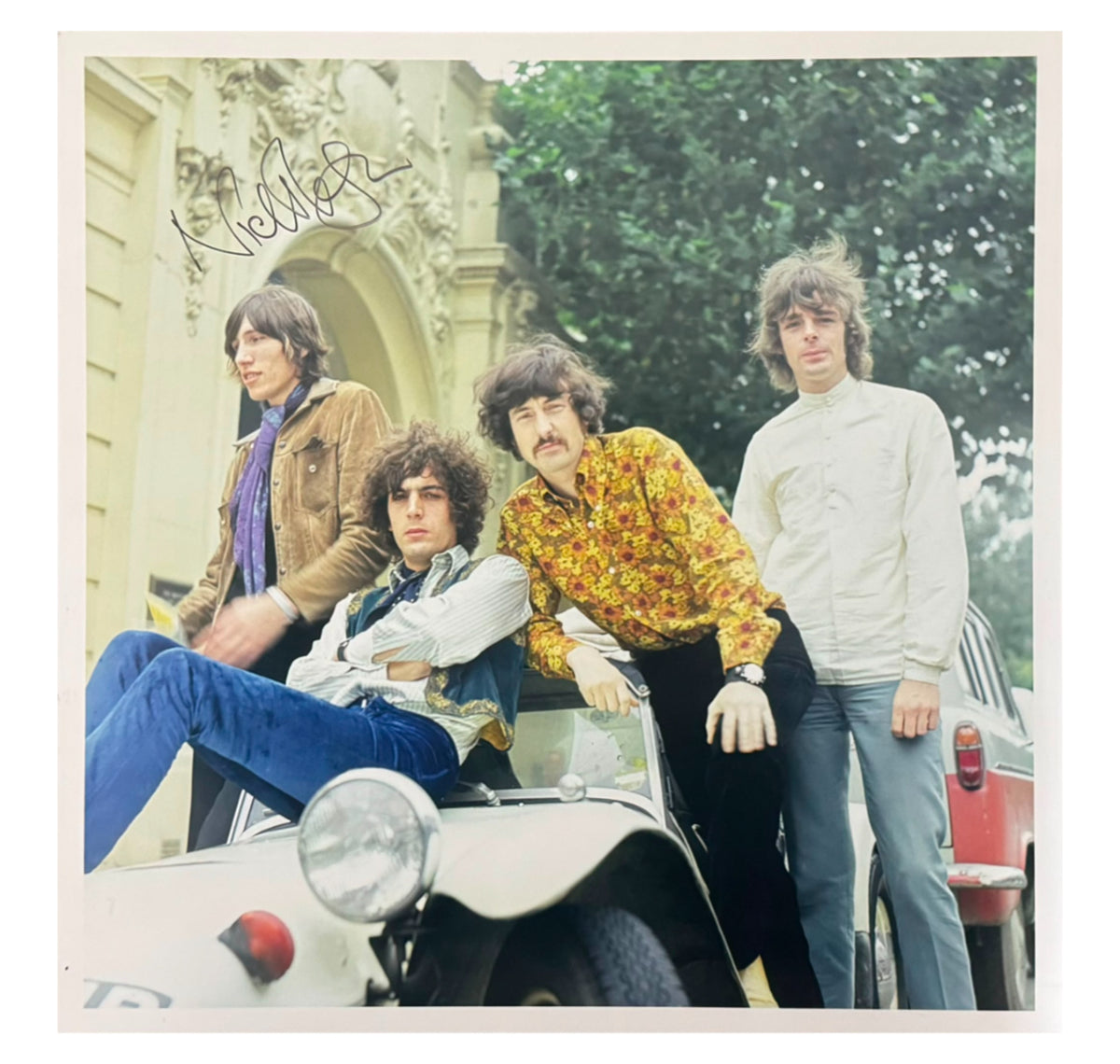 Pink Floyd 1967 Promotional Print Signed by Nick Mason