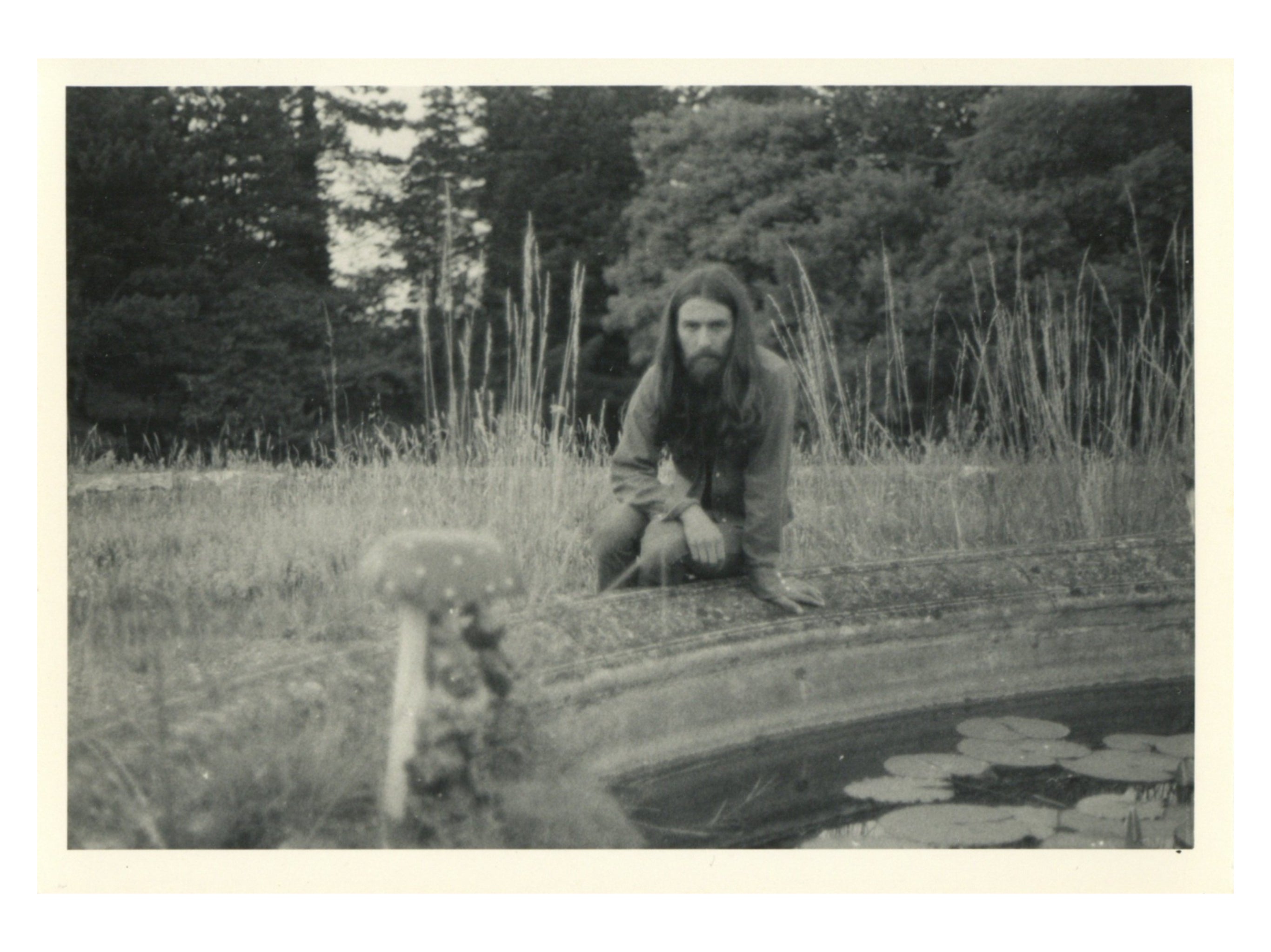 George Harrison Friar Park Snapshot Photograph 1971