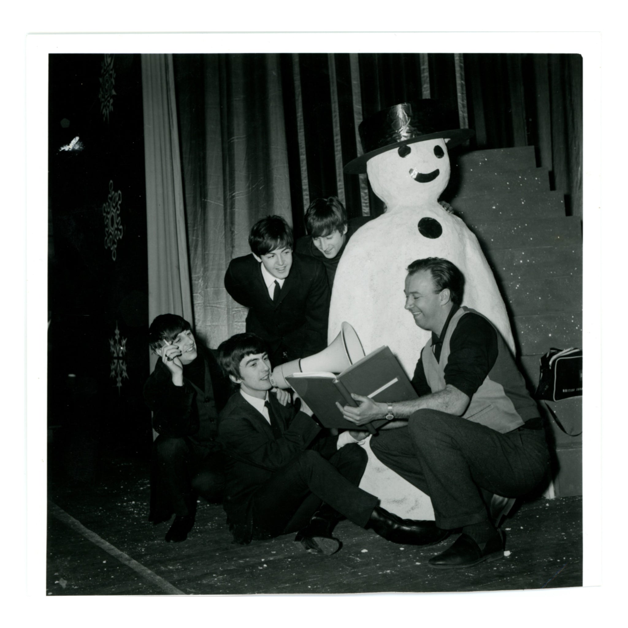 "The Beatles Rehearsing for the Christmas Show," 1963 — Astoria Cinema