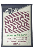 The Human League Concert Poster 1986