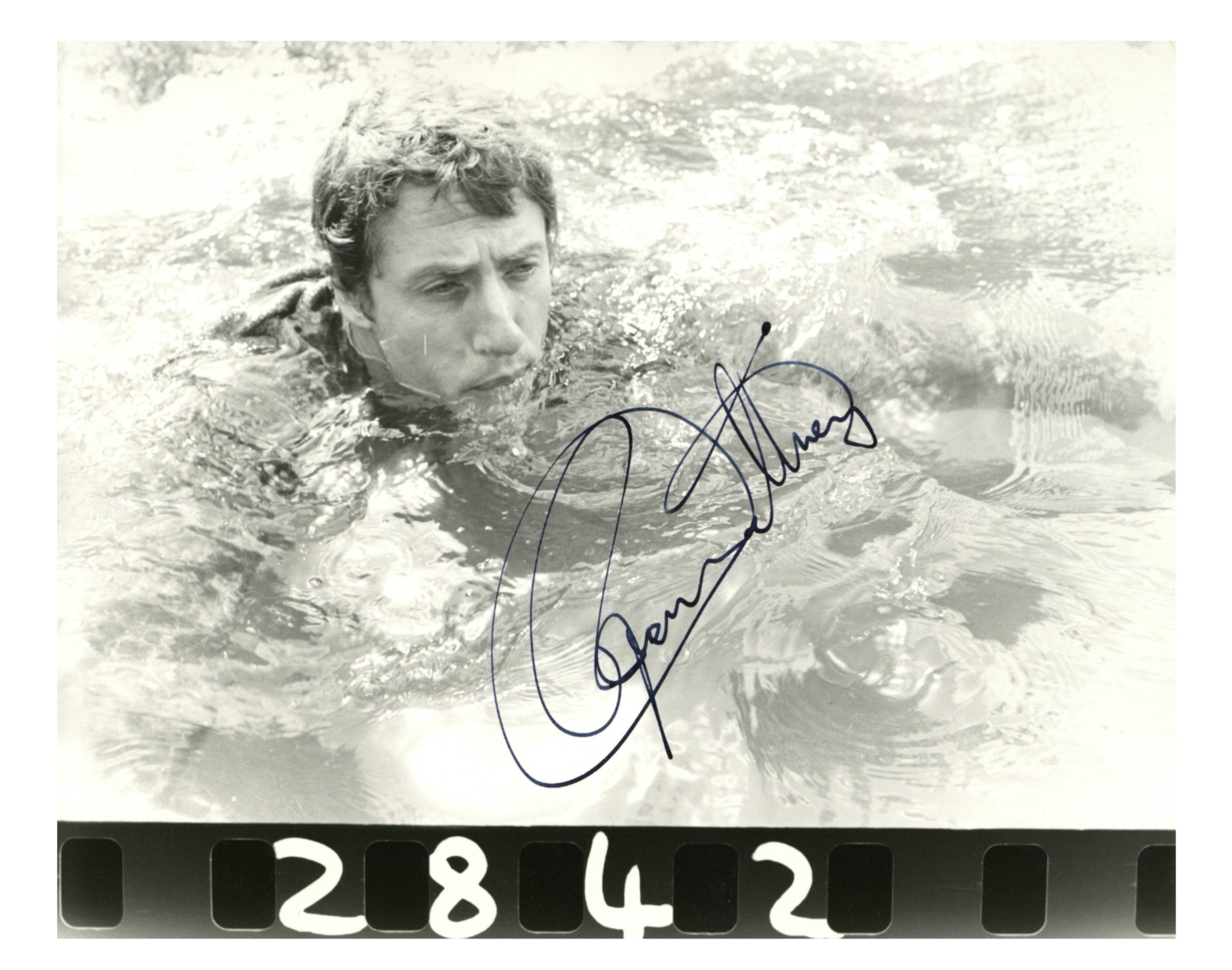 Roger Daltrey signed McVicar promotional photograph
