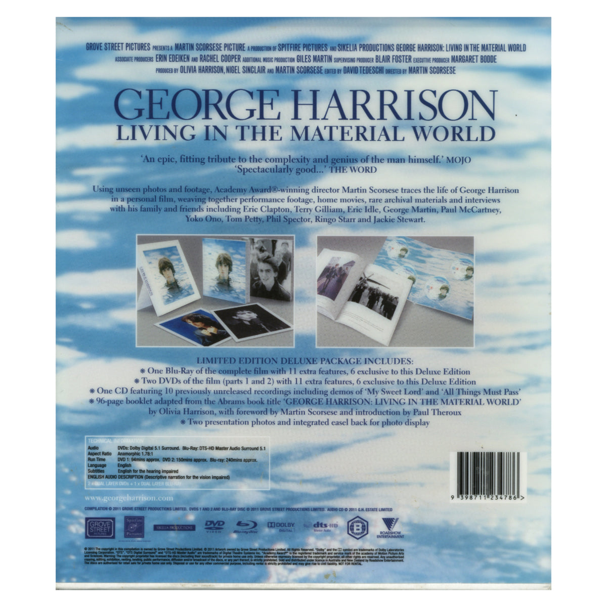 George Harrison Living In The Material World 2011 Deluxe Edition Box Set
