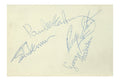 Paul McCartney and Ringo Starr autographs 1964