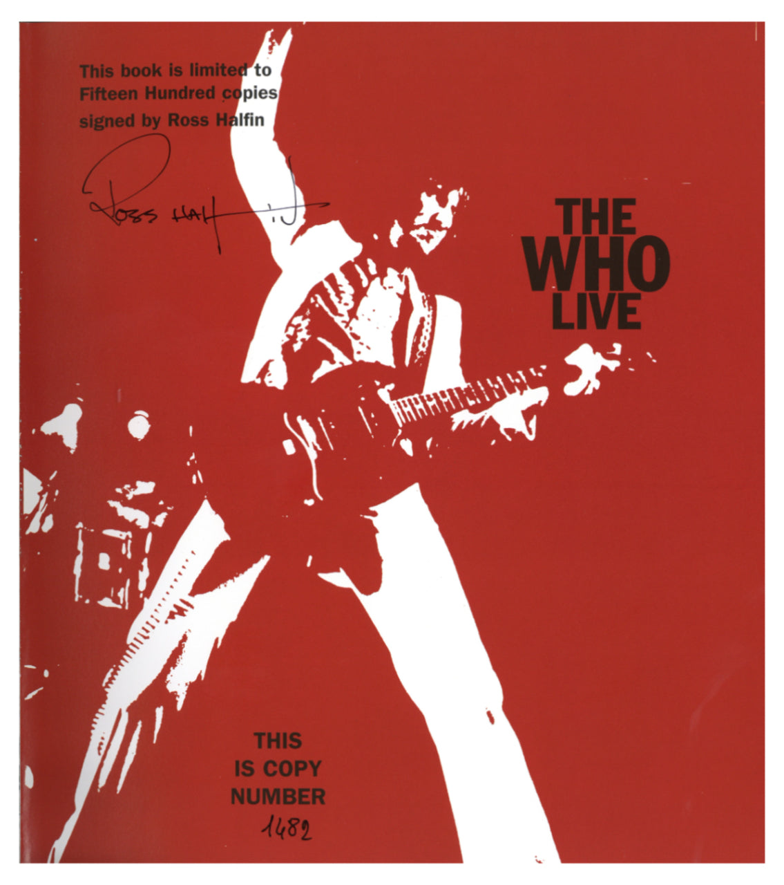 Genesis Publication “The Who Live” signed by Ross Halfin