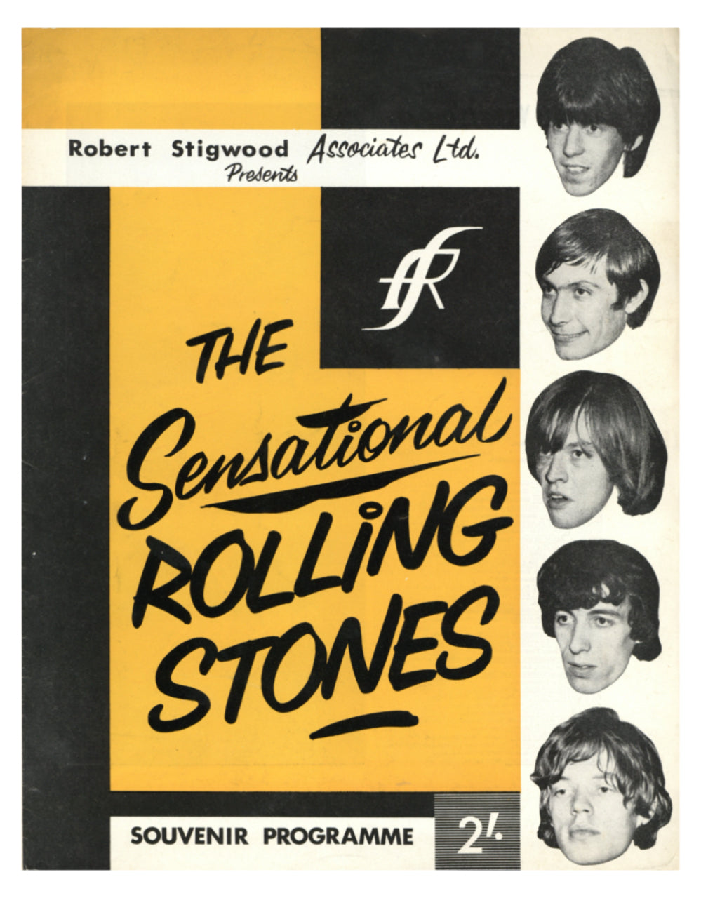 The Rolling Stones Souvenir programme 1964