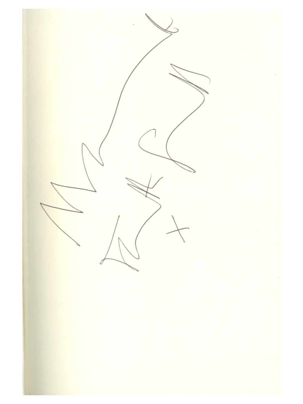 Marianne Faithfull Signed "Faithfull: An Autobiography"