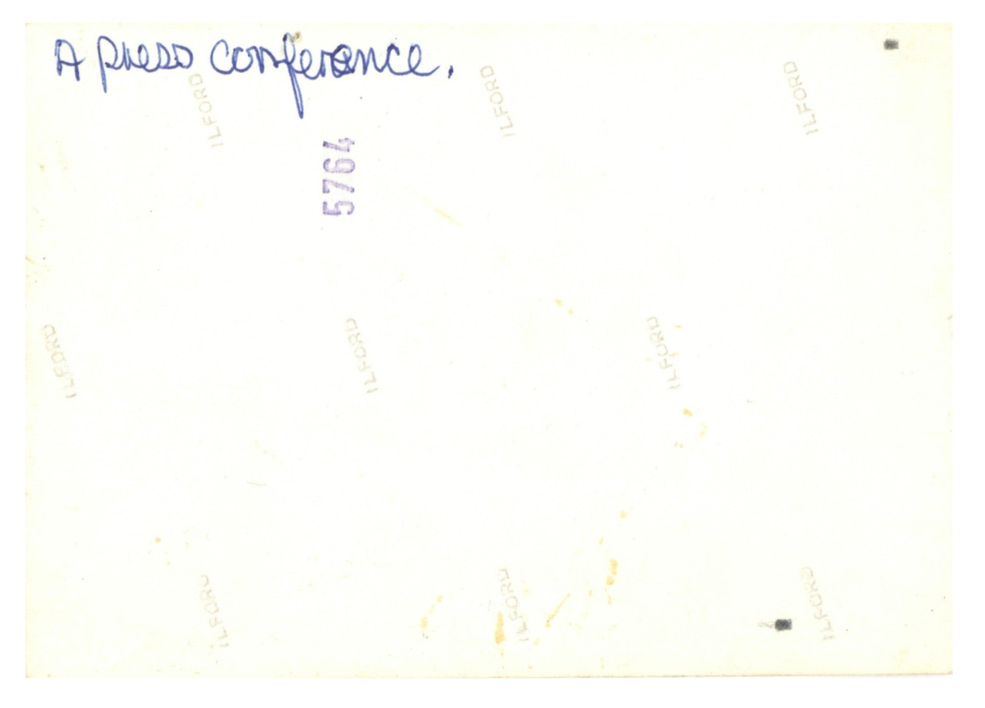 The Beatles New York Press Conference snapshot 1964