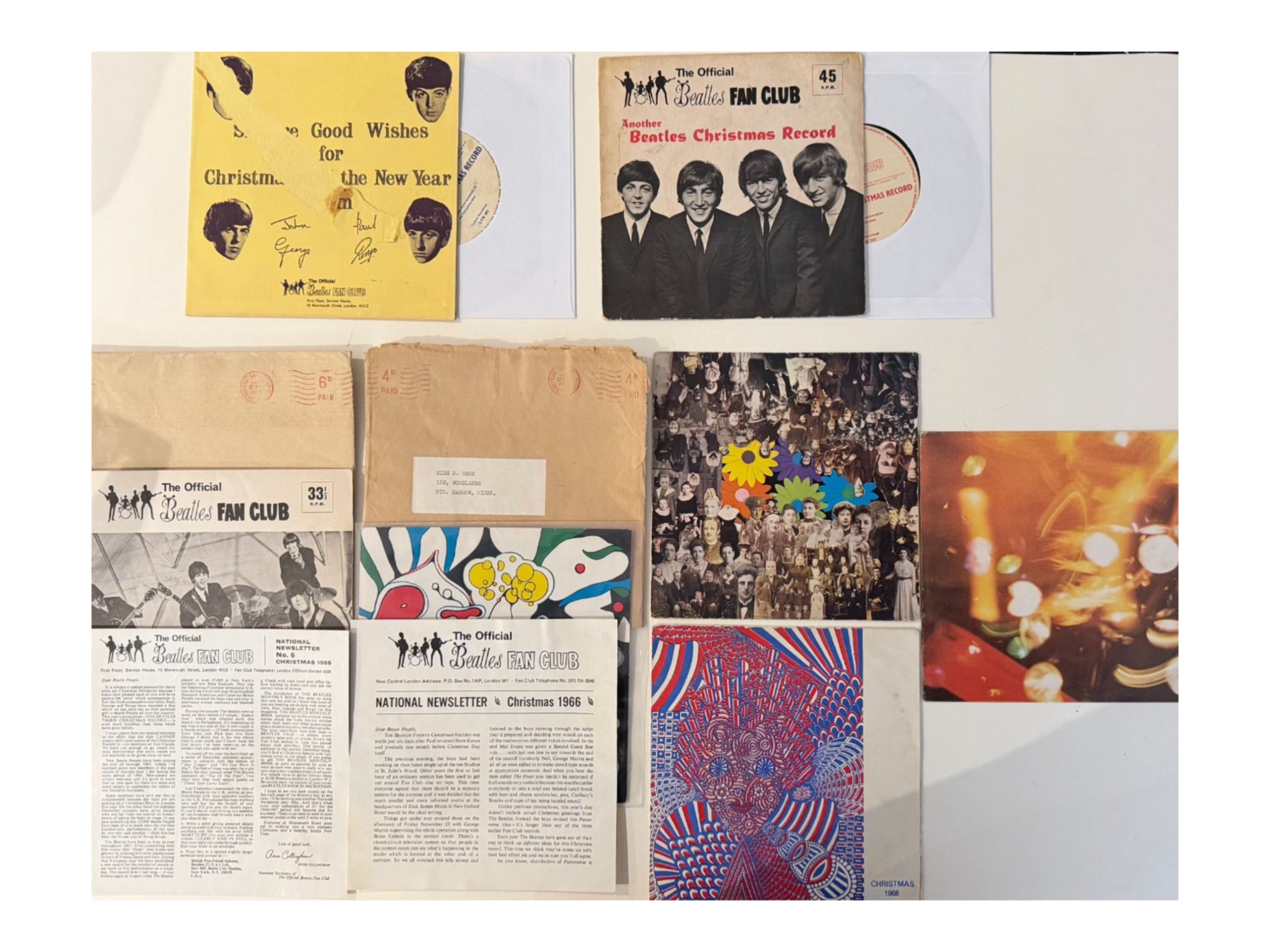 The Beatles Fan Club Flexi Disc Collection 1963 – 1969