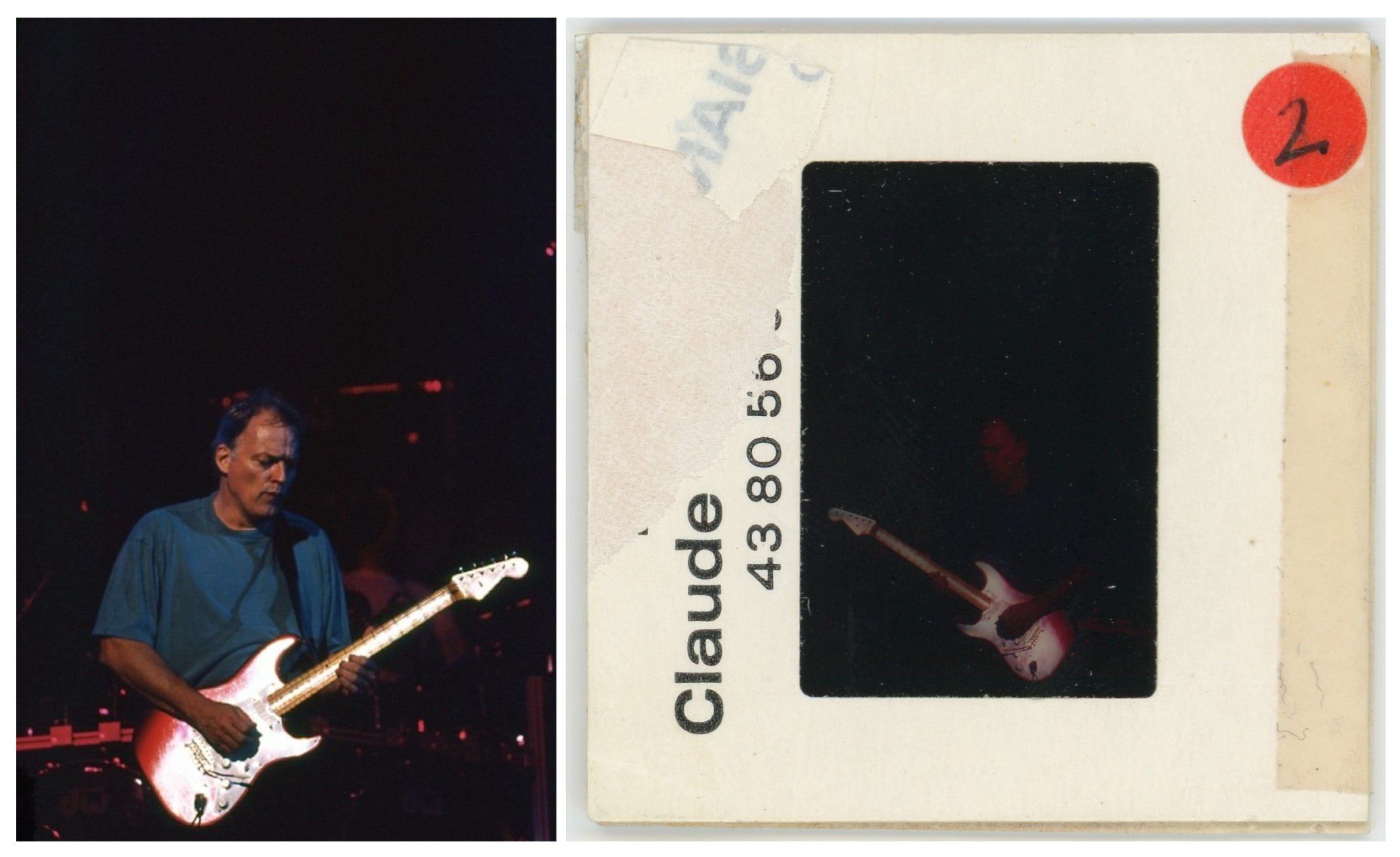 David Gilmour 1994 Photo Slide
