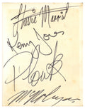 The Small Faces Autographs 1965