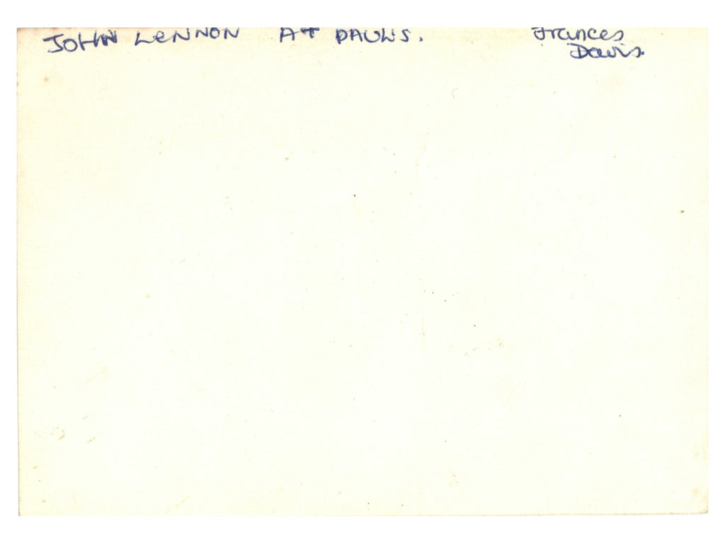 John Lennon St John’s Wood snapshot 1967