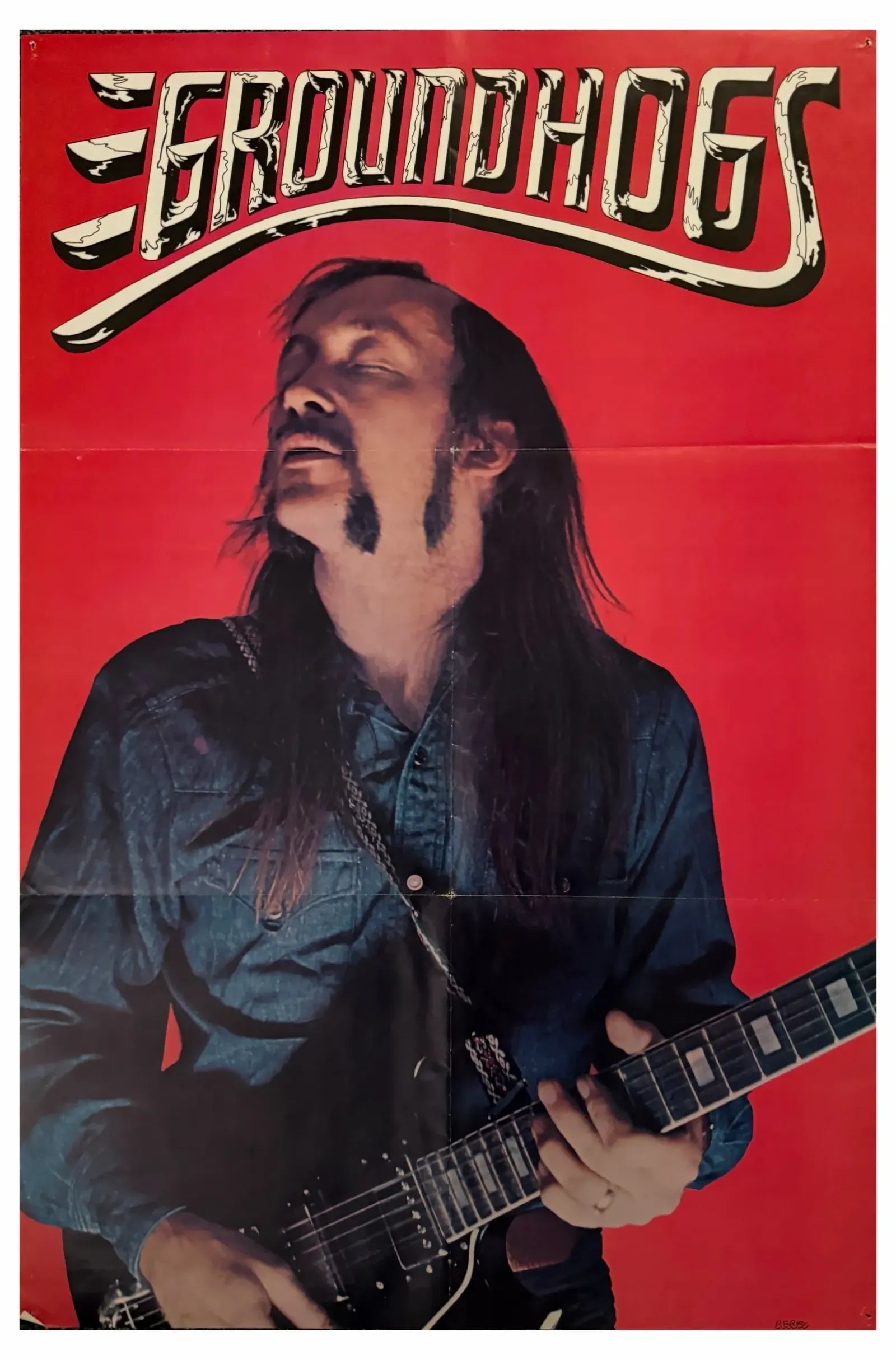 The Groundhogs UK Tour promotional poster 1972