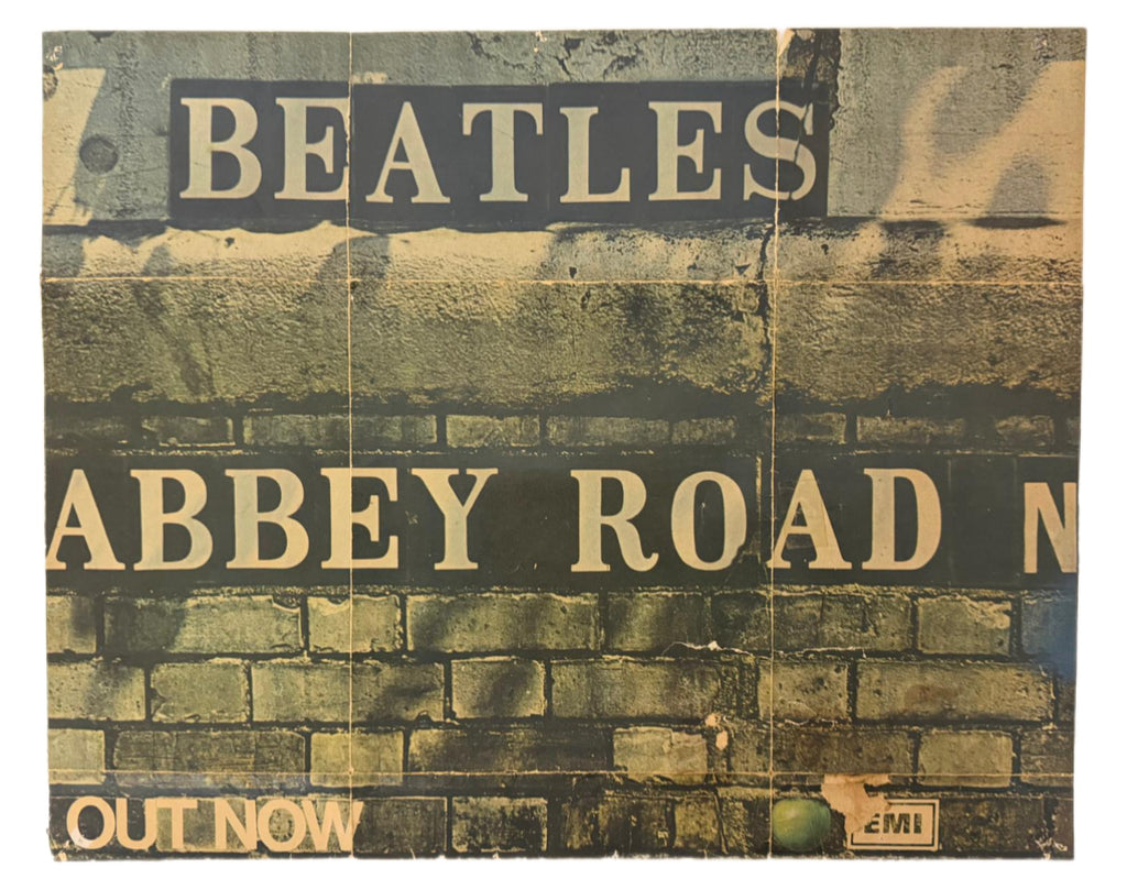The Beatles 1969 Abbey Road poster