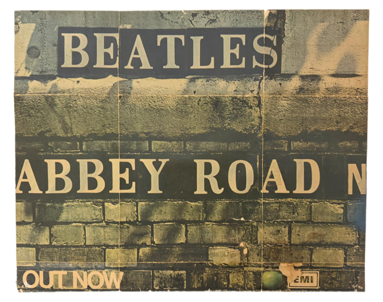 The Beatles 1969 Abbey Road poster