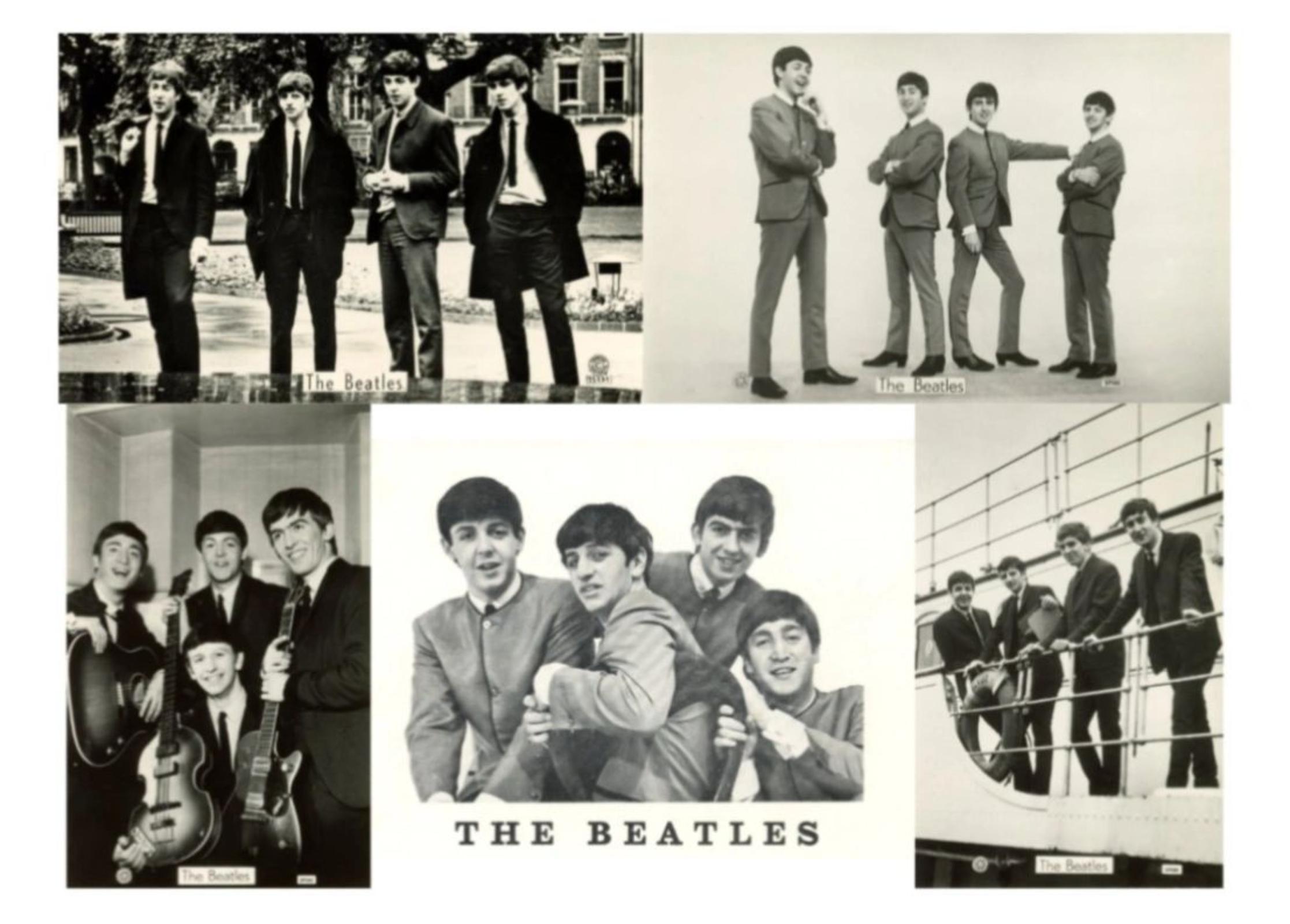 Collection of 1960s Beatles Promo Cards