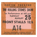 The Rolling Stones Show, Weston Super Mare Ticket Stub 1964