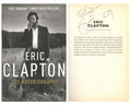 Eric Clapton Signed “The Autobiography” 2007