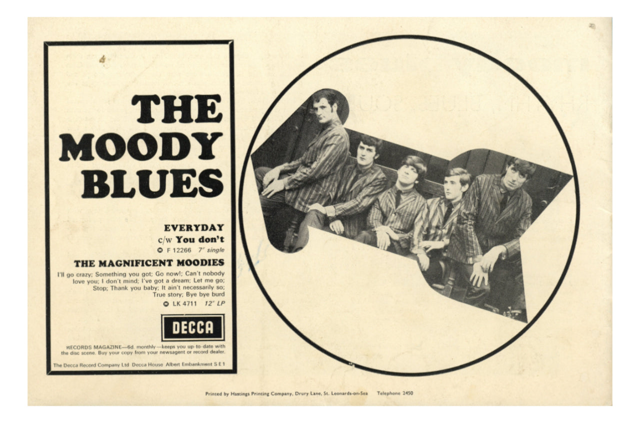 The Beatles Moody Blue’s Programme 1965