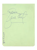Gene Vincent Ipswich autograph 1960