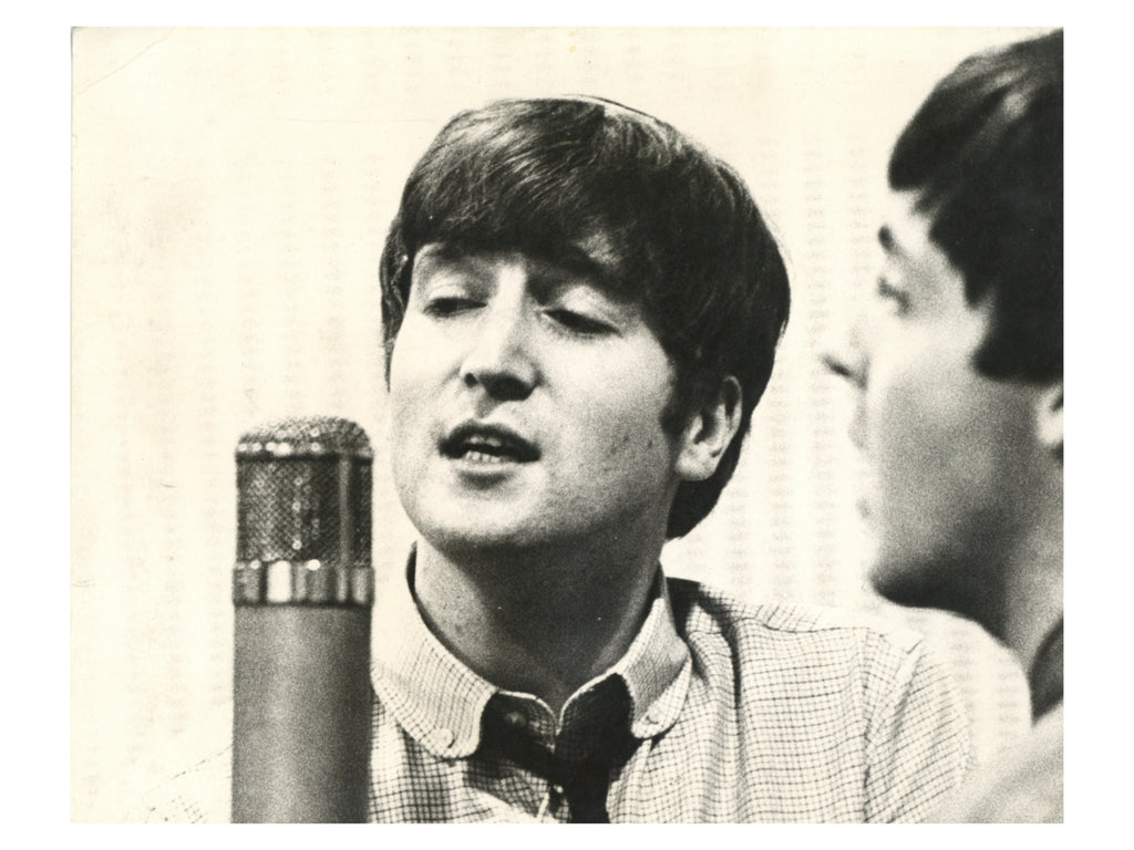 John Lennon and Paul McCartney Abbey Road Photograph 1963