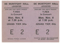T.Rex De Montfort Hall, Leicester Complete Ticket 1971