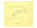 The Kinks autograph