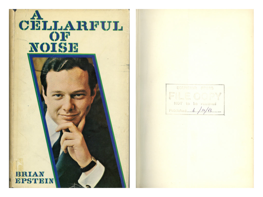 Brian Epstein Signed & Initialled Cellarful of Noise Contract & Book 1964
