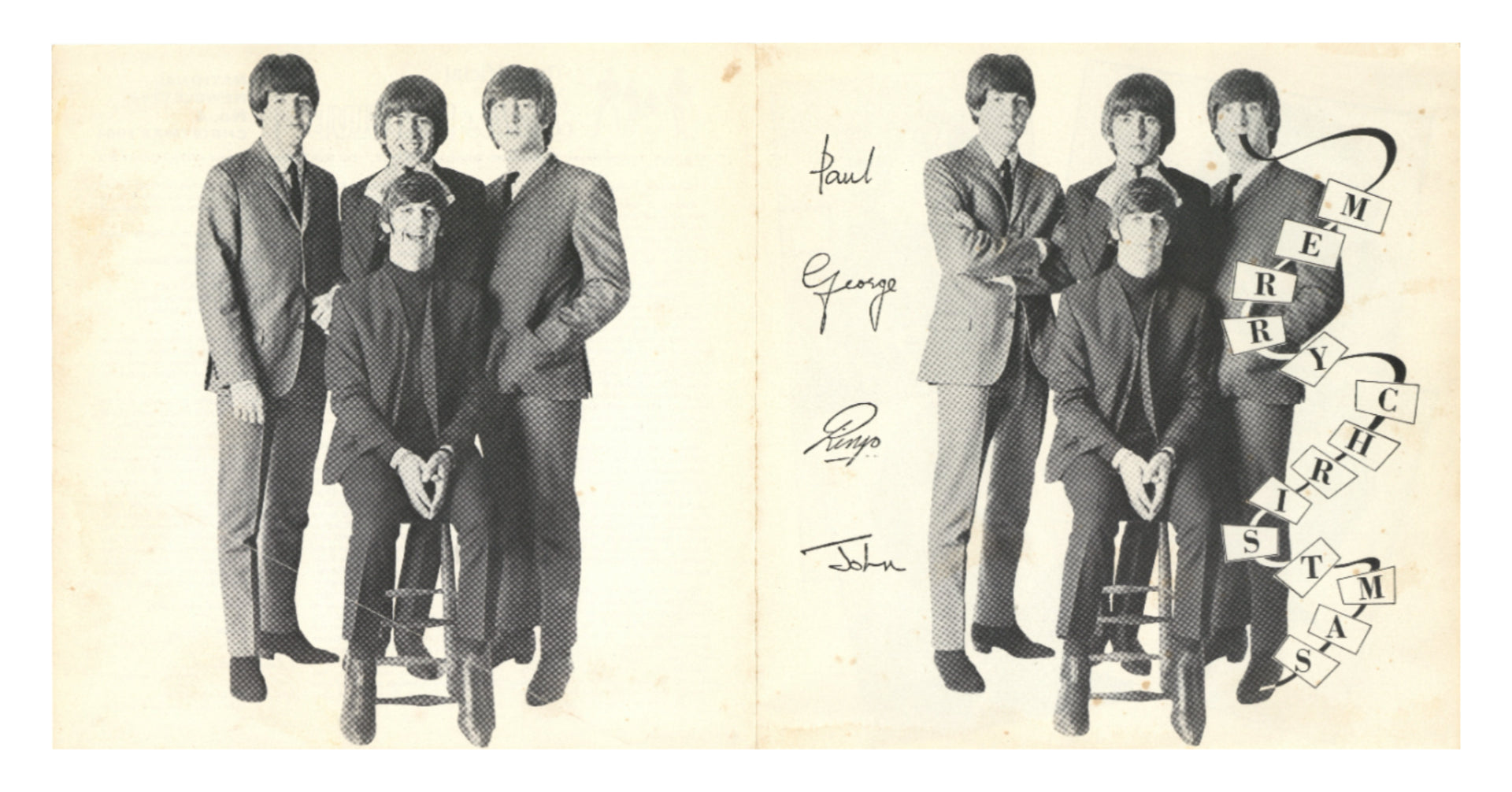 The Beatles 1964 Christmas Flexi Record