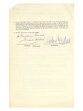 Brian Epstein Signed & Initialled Cellarful of Noise Contract & Book 1964