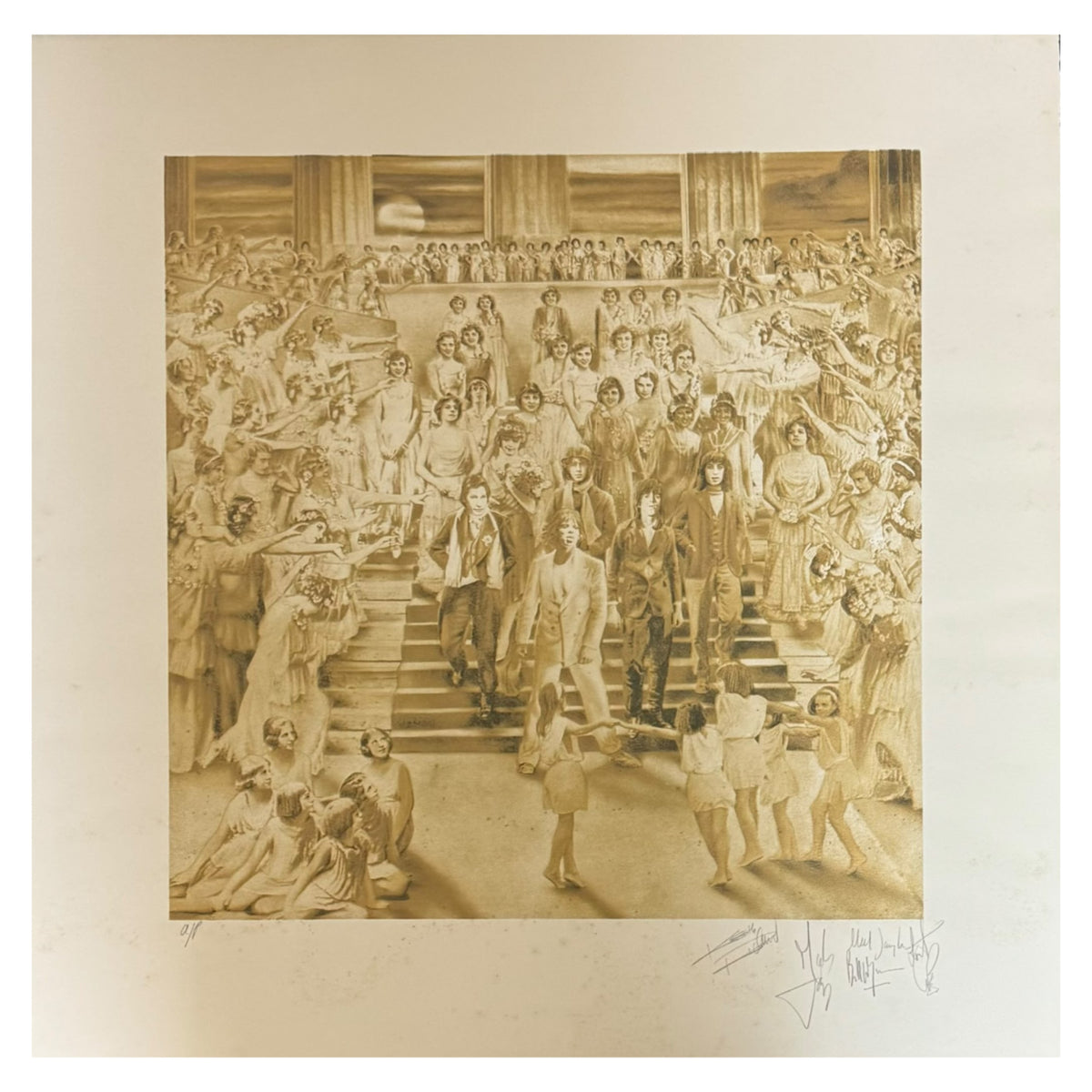 The Rolling Stones signed Artist Proof lithograph
