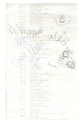 Blur Autographs 1990