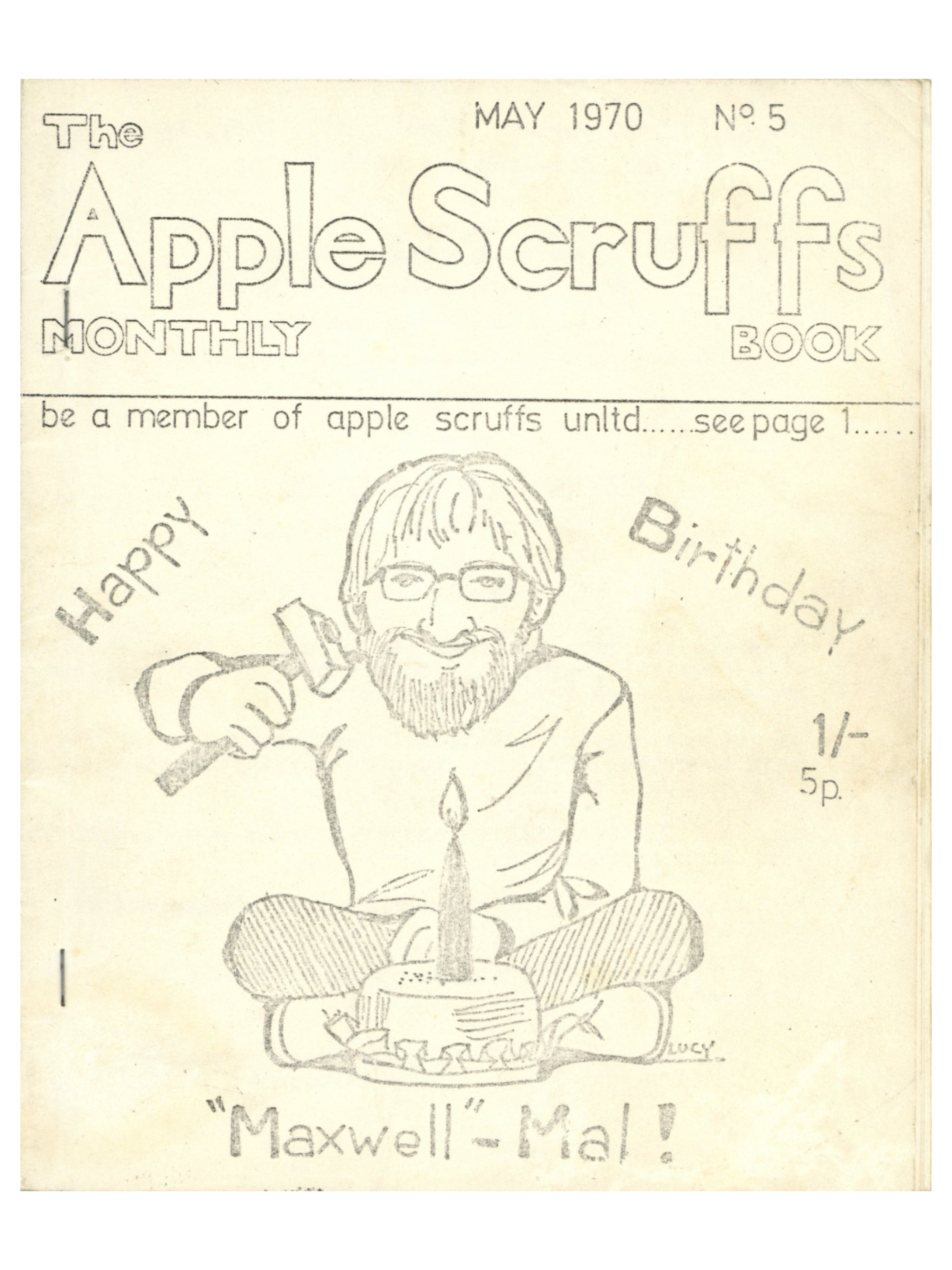 The Apple Scruffs Monthly Book (Issue No. 5, May 1970)