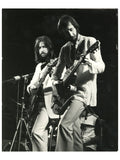 Eric Clapton and Pete Townshend Rainbow Theatre Photograph 1973
