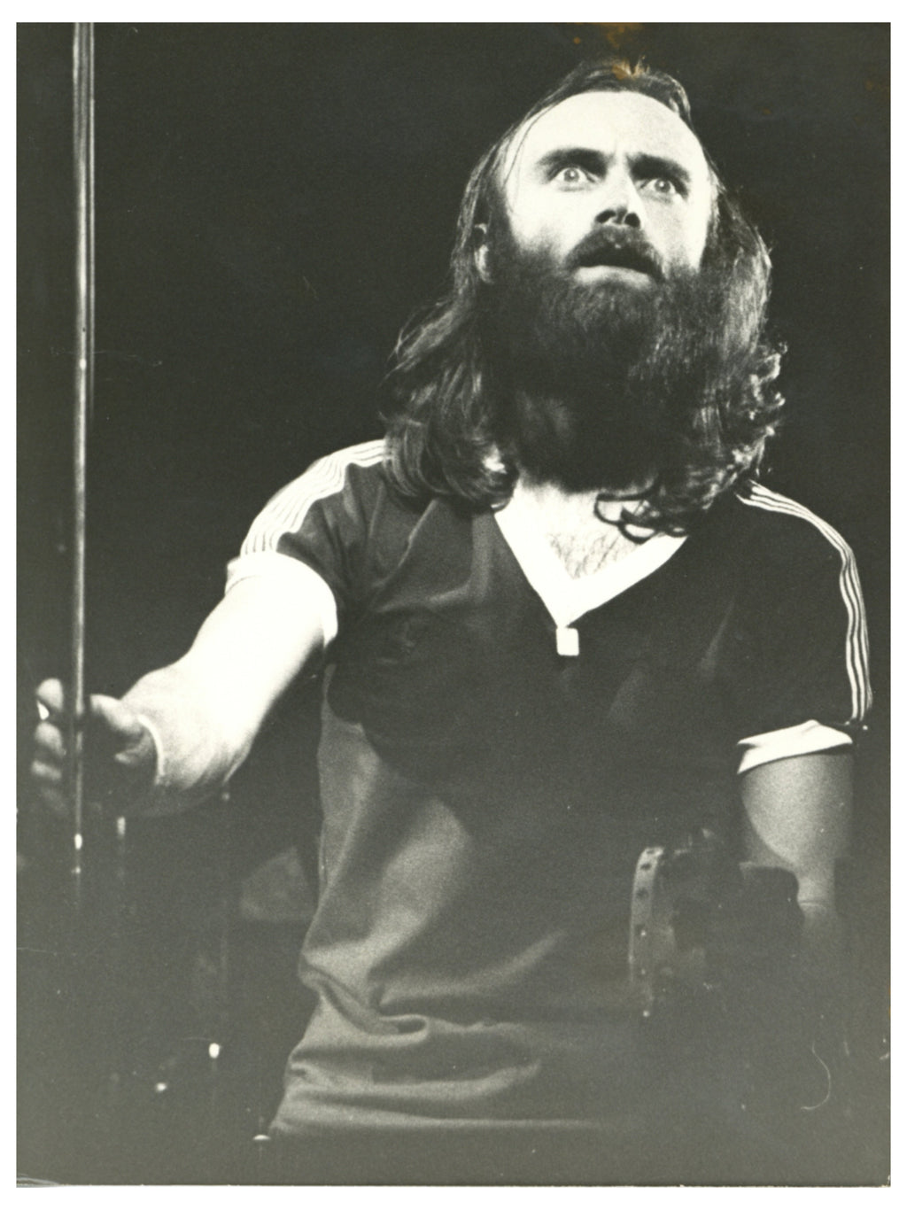Phil Collins Rainbow Theatre Photograph 1977